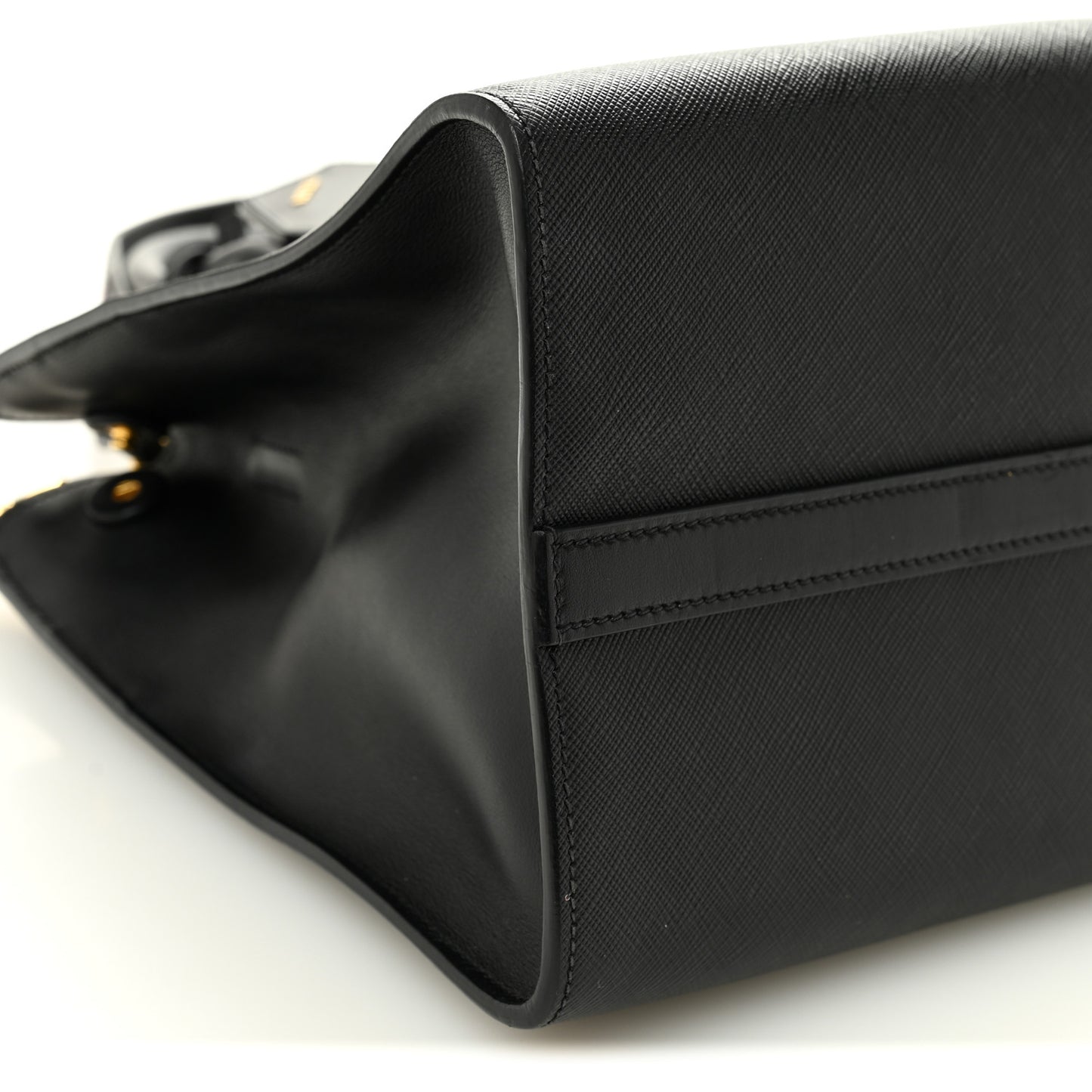 Saffiano Greche Greca Paradigme Bag Black Pink