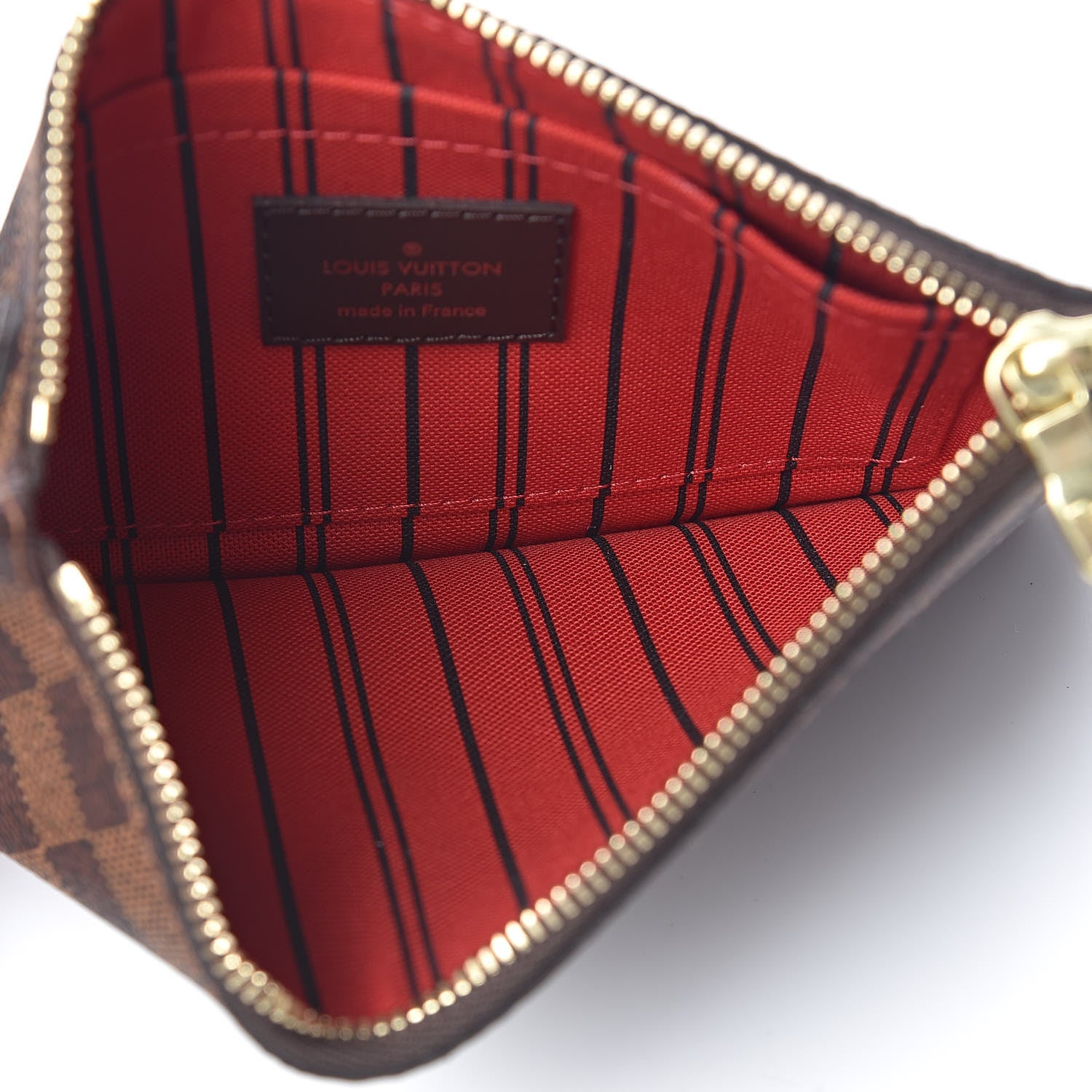 Louis Vuitton Damier Ebene Neverfull PM Pochette 5 of 7