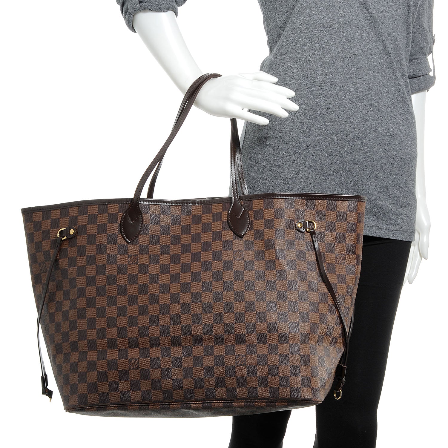 Louis Vuitton Damier Ebene Neverfull GM 2 of 7