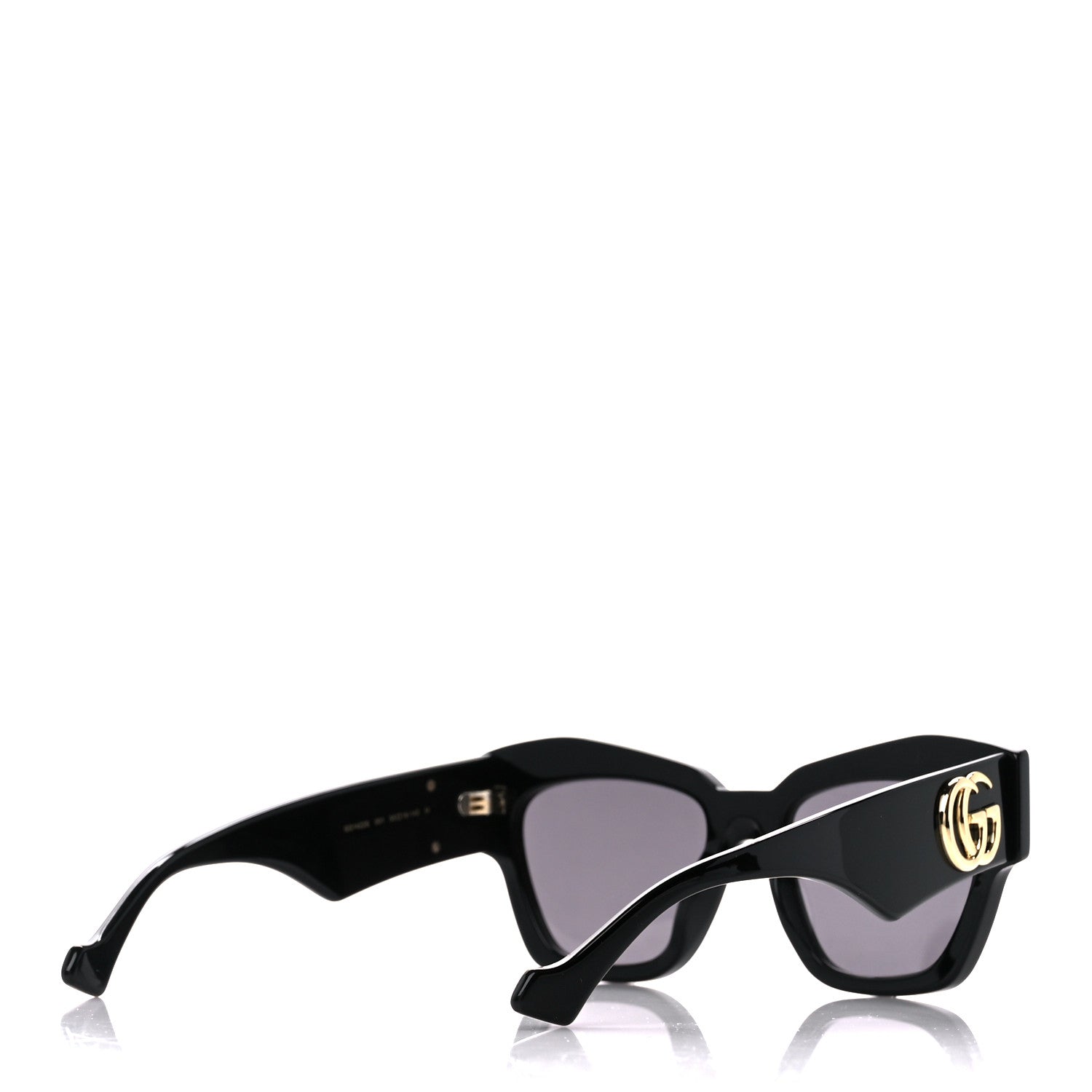 Gucci Acetate Square Frame Sunglasses GG1422S Black 4 of 7