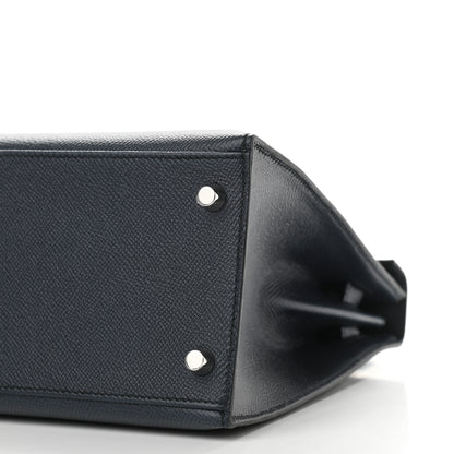 Hermes Epsom Kelly Sellier 28 Bleu Indigo 10 of 11