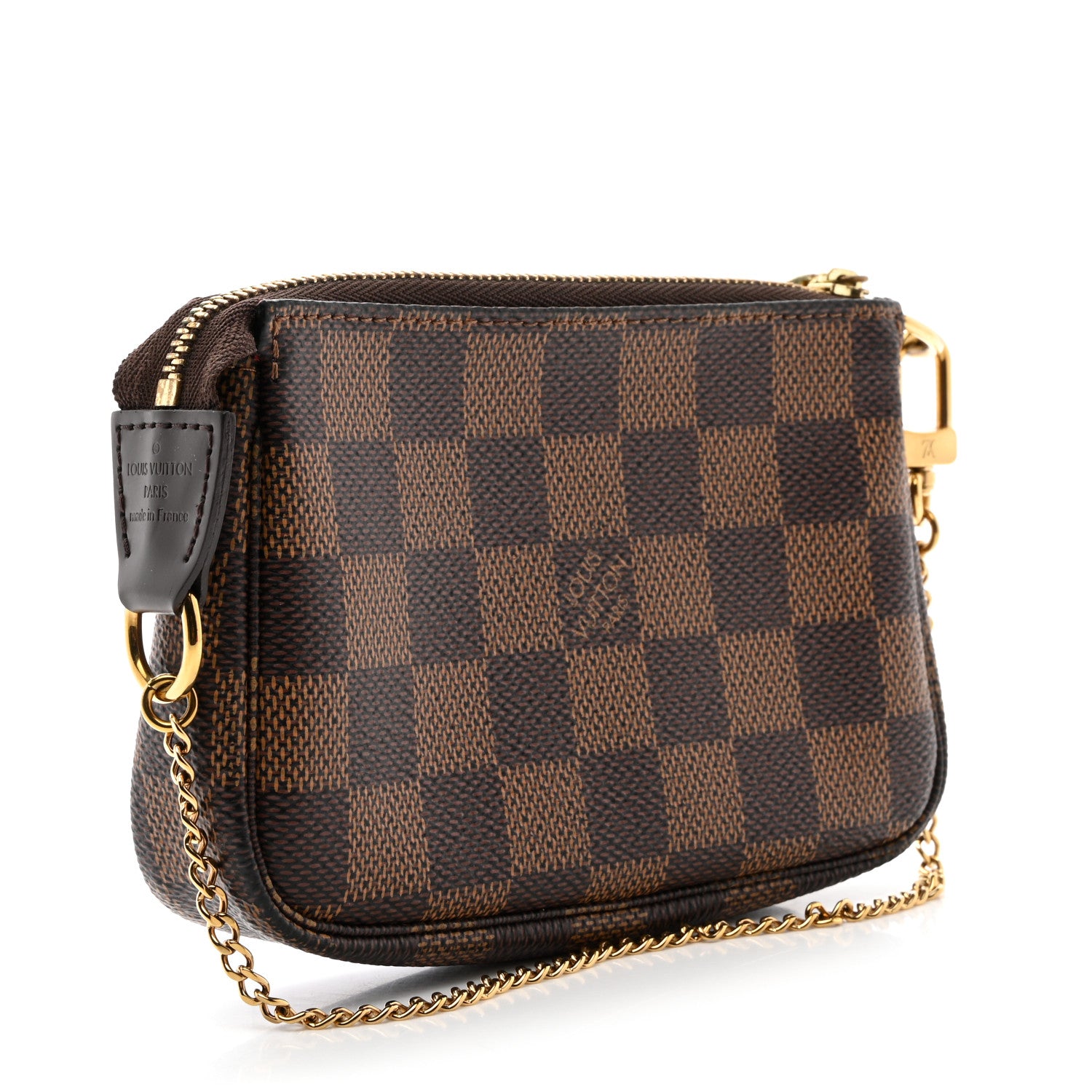 Louis Vuitton Damier Ebene Mini Pochette Accessories 3 of 8