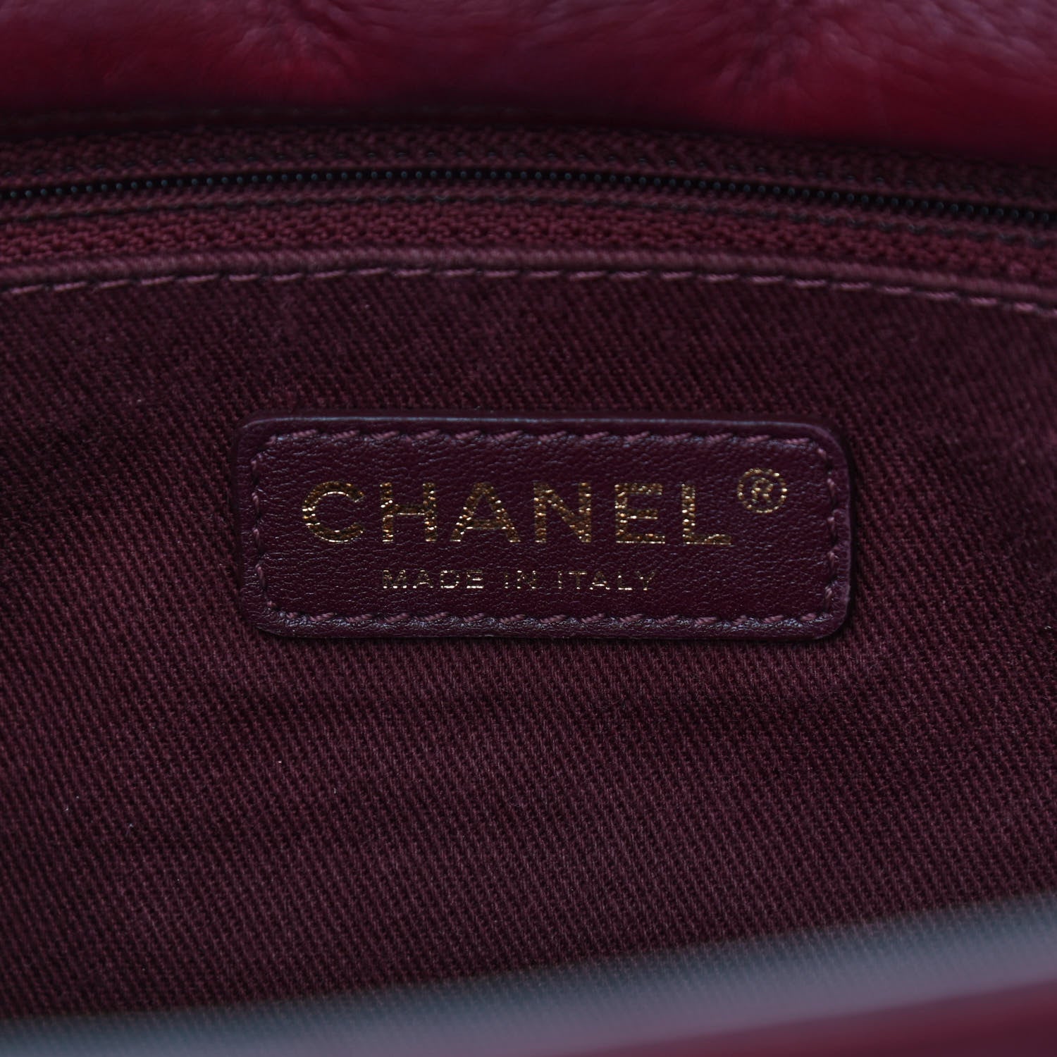 Chanel Calfskin Perfect Edge Small Tote Burgundy 6 of 10