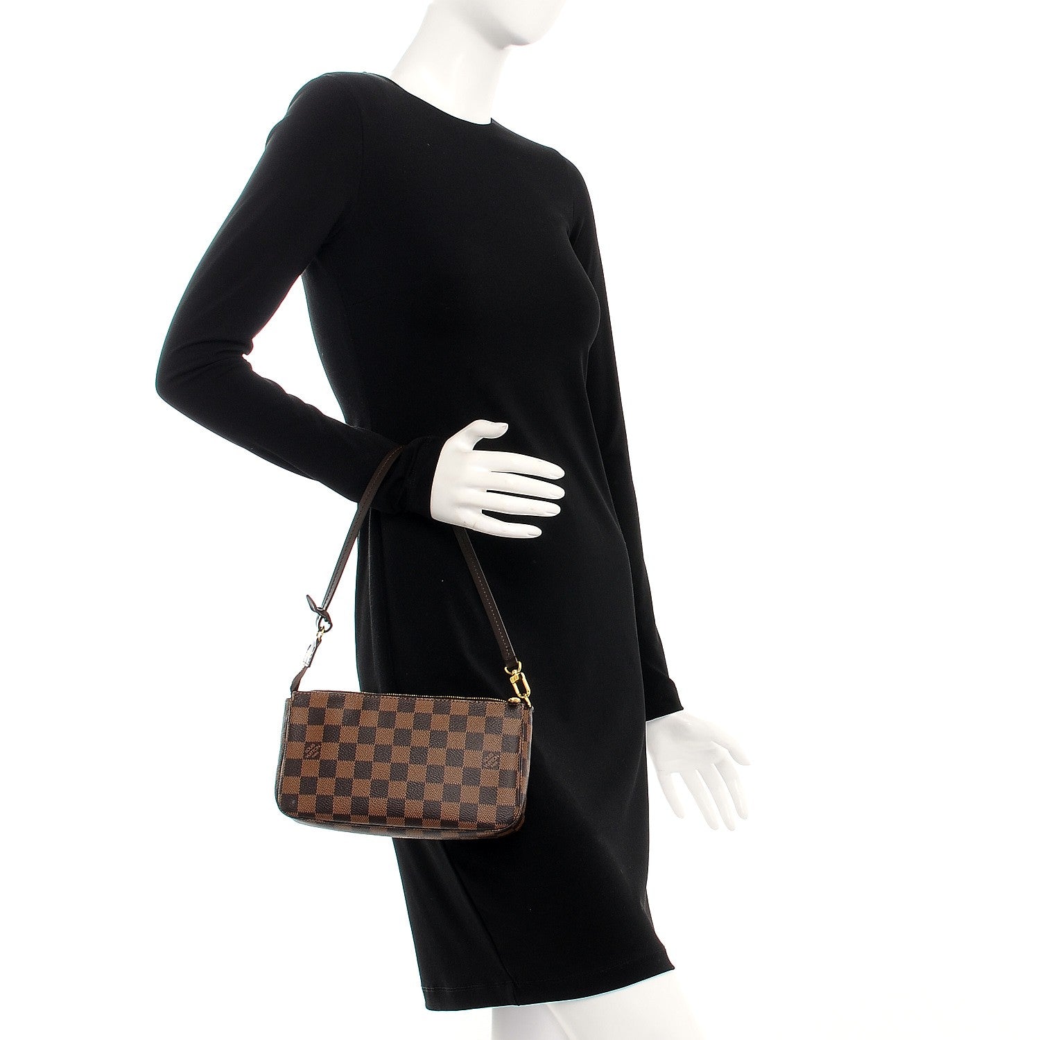 Louis Vuitton Damier Ebene Pochette Accessories NM 3 of 9