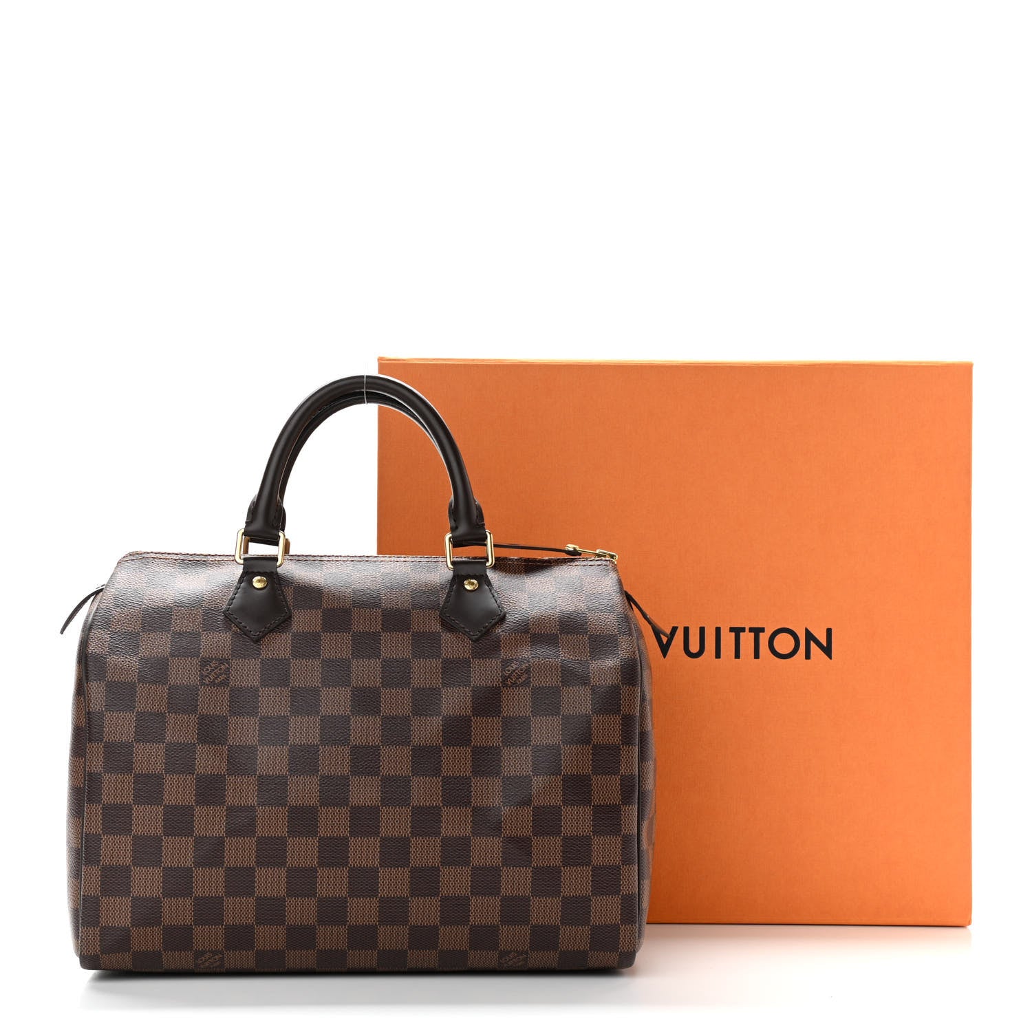 Louis Vuitton Damier Ebene Speedy 30 12 of 12
