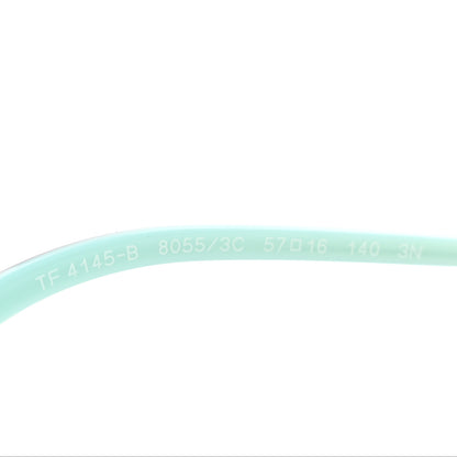 Tiffany Acetate Square Infinity Sunglasses TF4145-B Black Blue 6 of 8