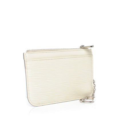 Louis Vuitton Epi Key Pouch Ivory 4 of 8