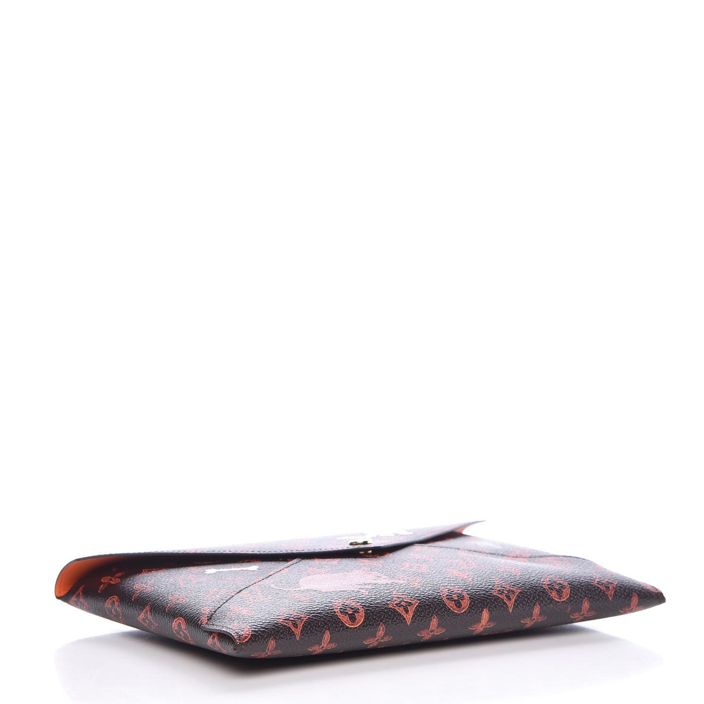 Catogram Kirigami Pochette Set Marron White Black