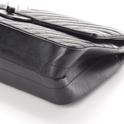 Chanel Aged Calfskin Chevron Quilted 2.55 Reissue 226 So Black 10 of 11