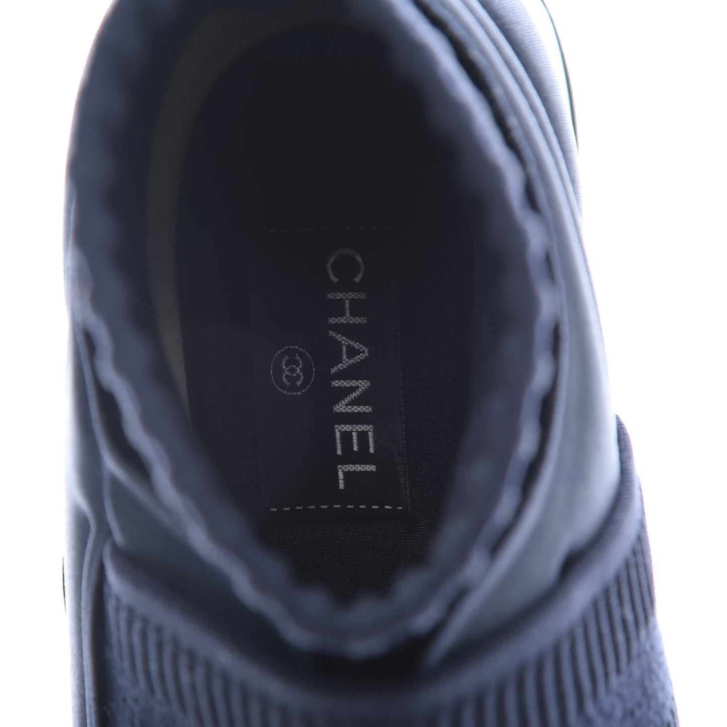 Stretch Fabric CC Sneakers 39 Blue