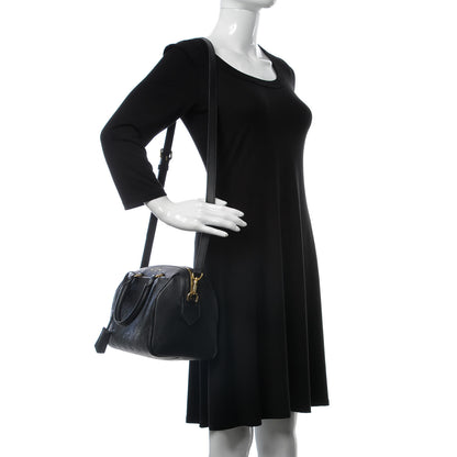 Louis Vuitton Empreinte Speedy Bandouliere 25 NM Black 3 of 10