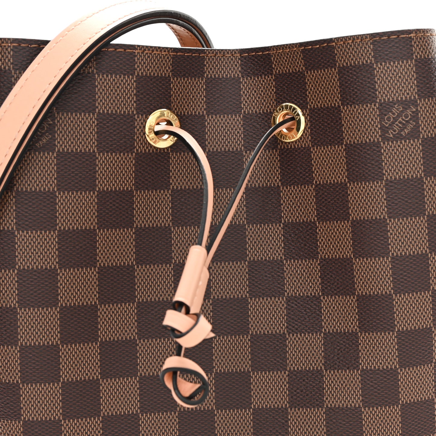 Damier Ebene Neonoe MM Rose Poudre