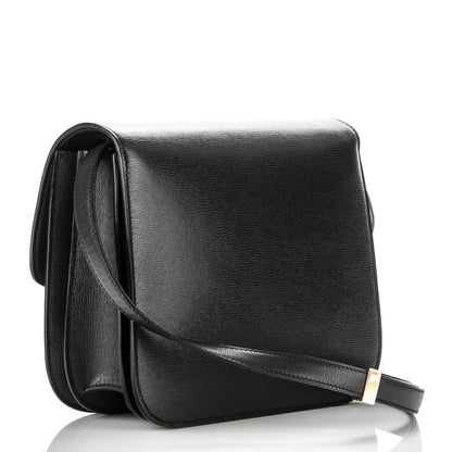 Celine Liege Calfskin Medium Classic Box Flap Bag Black 3 of 7