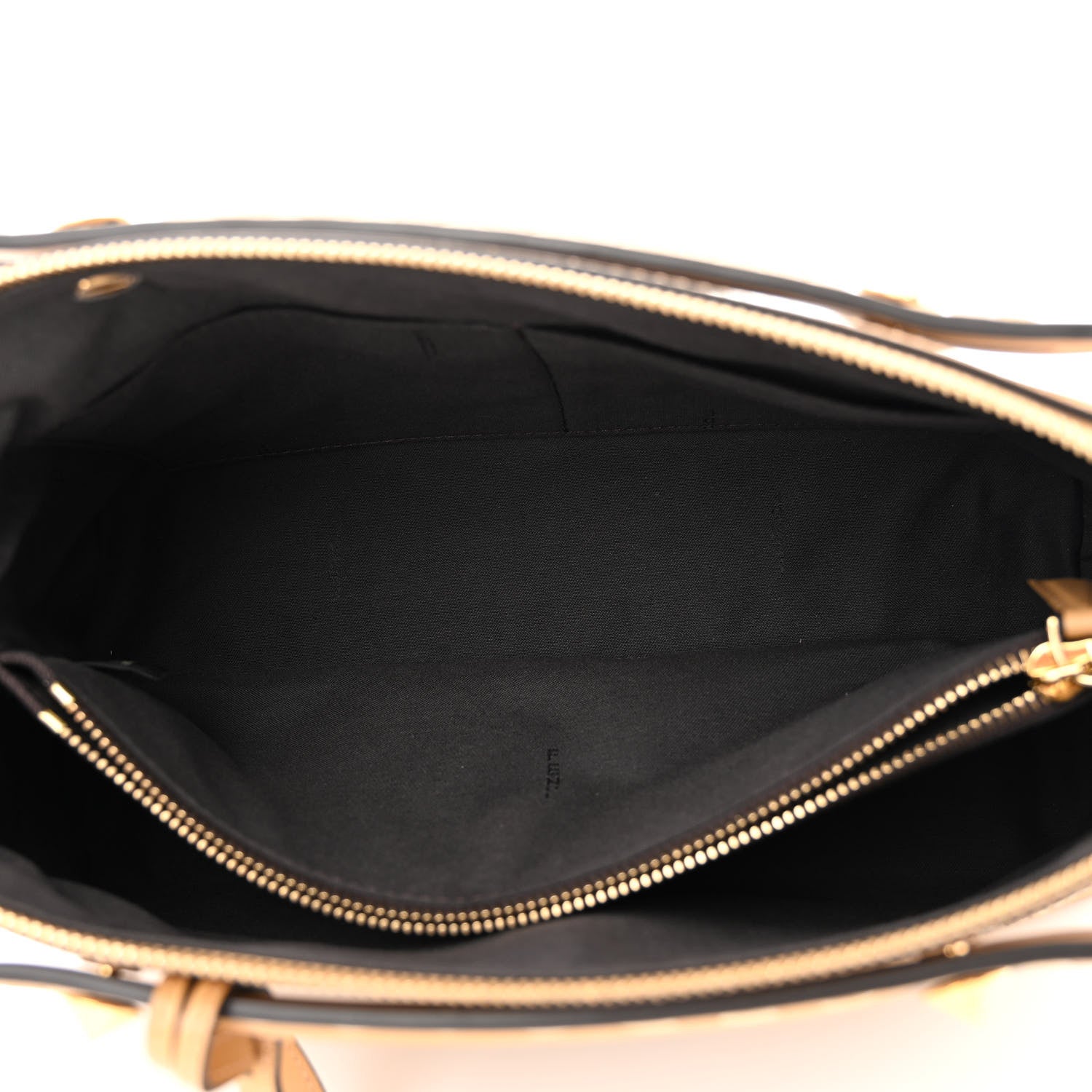 Fendi Vitello King Elaphe Python Print Logo Medium By The Way Boston Bag Miele Scuro Makeup 5 of 11