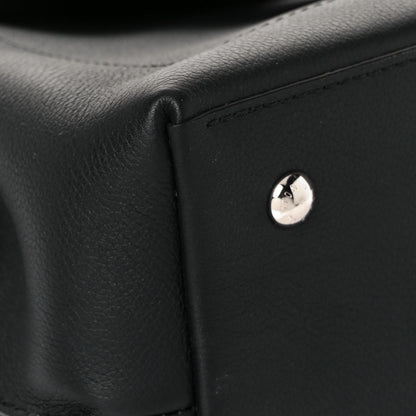 Louis Vuitton Soft Calfskin Lockme Ever MM Black 7 of 10