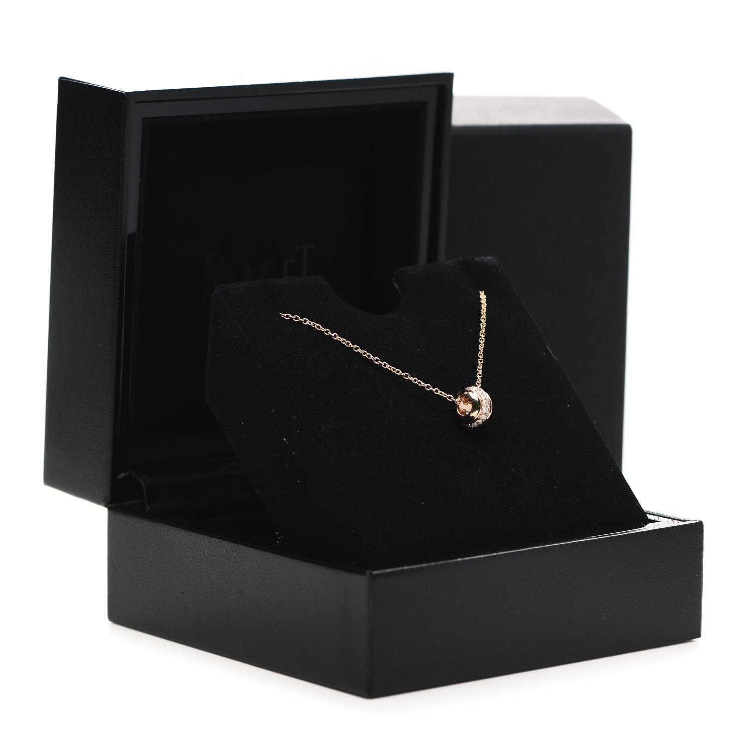 Piaget 18K Rose Gold Diamond Possession Pendant Necklace 5 of 5