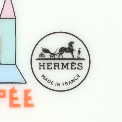 Hermes Porcelain Epopee Cereal Bowl 7 of 9