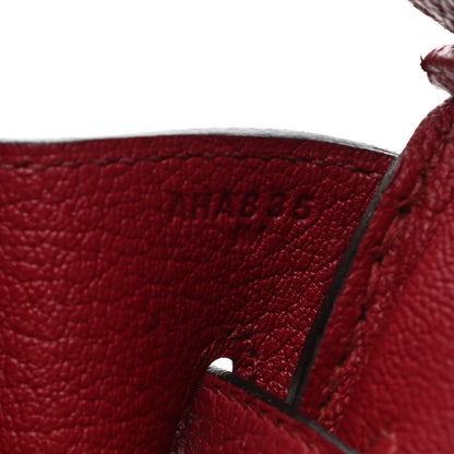 Hermes Togo Birkin 30 Rouge Grenat 6 of 11
