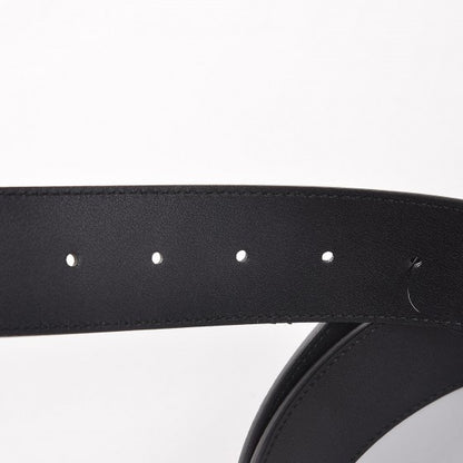 Gucci Textured Calfskin Double G 40mm Belt 115 46 Black 5 of 6