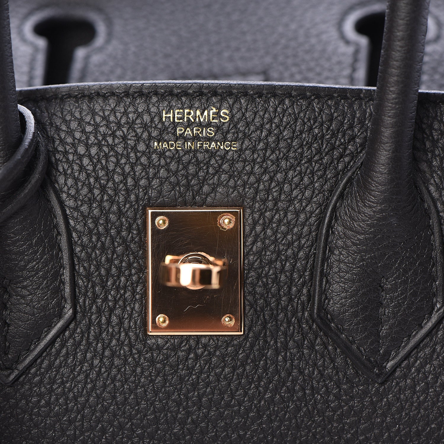 Hermes Togo Birkin 25 Black 25 of 34