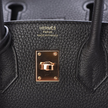 Hermes Togo Birkin 25 Black 25 of 34