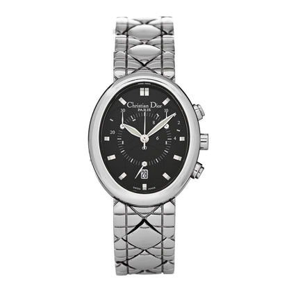 Christian Dior Stainless Steel 29mm Quartz Watch Black 1 of 5