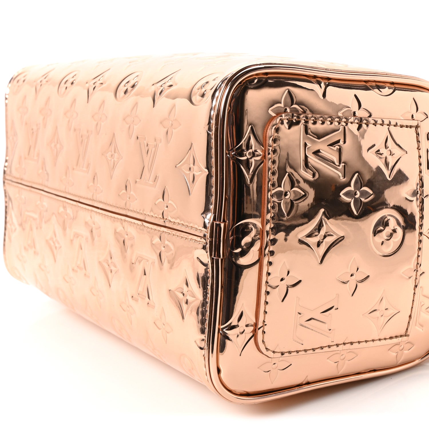 Louis Vuitton Monogram Miroir Speedy Bandouliere 25 Copper 9 of 9