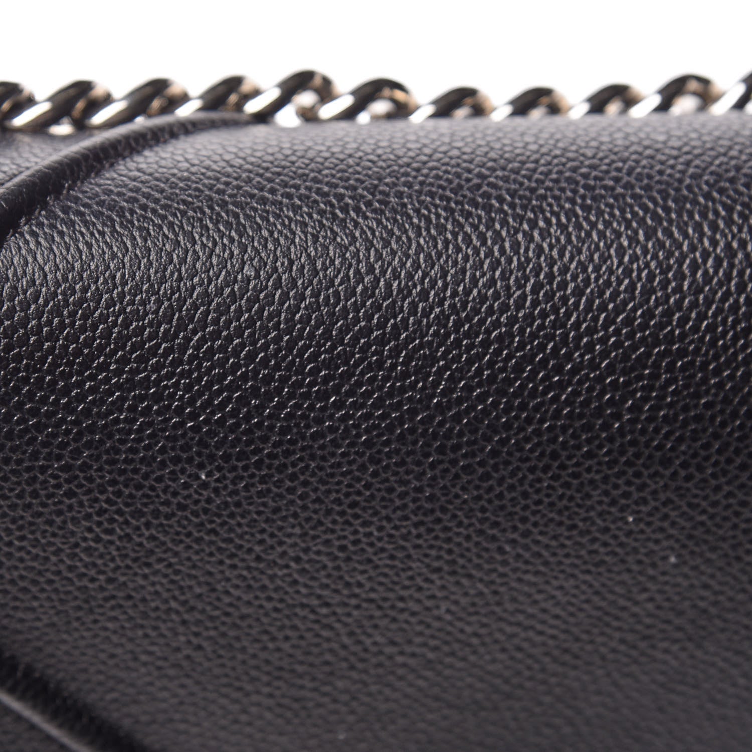 Christian Dior Grained Calfskin Medium Diorama Flap Bag Black 10 of 12