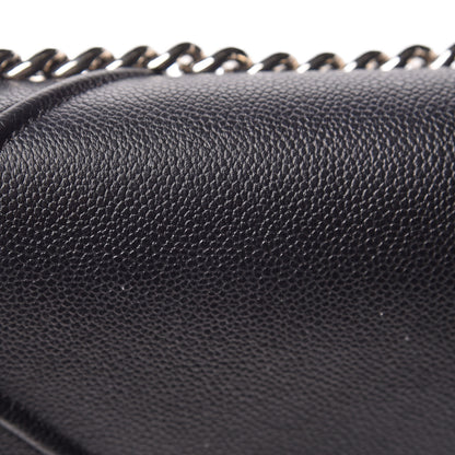 Christian Dior Grained Calfskin Medium Diorama Flap Bag Black 10 of 12