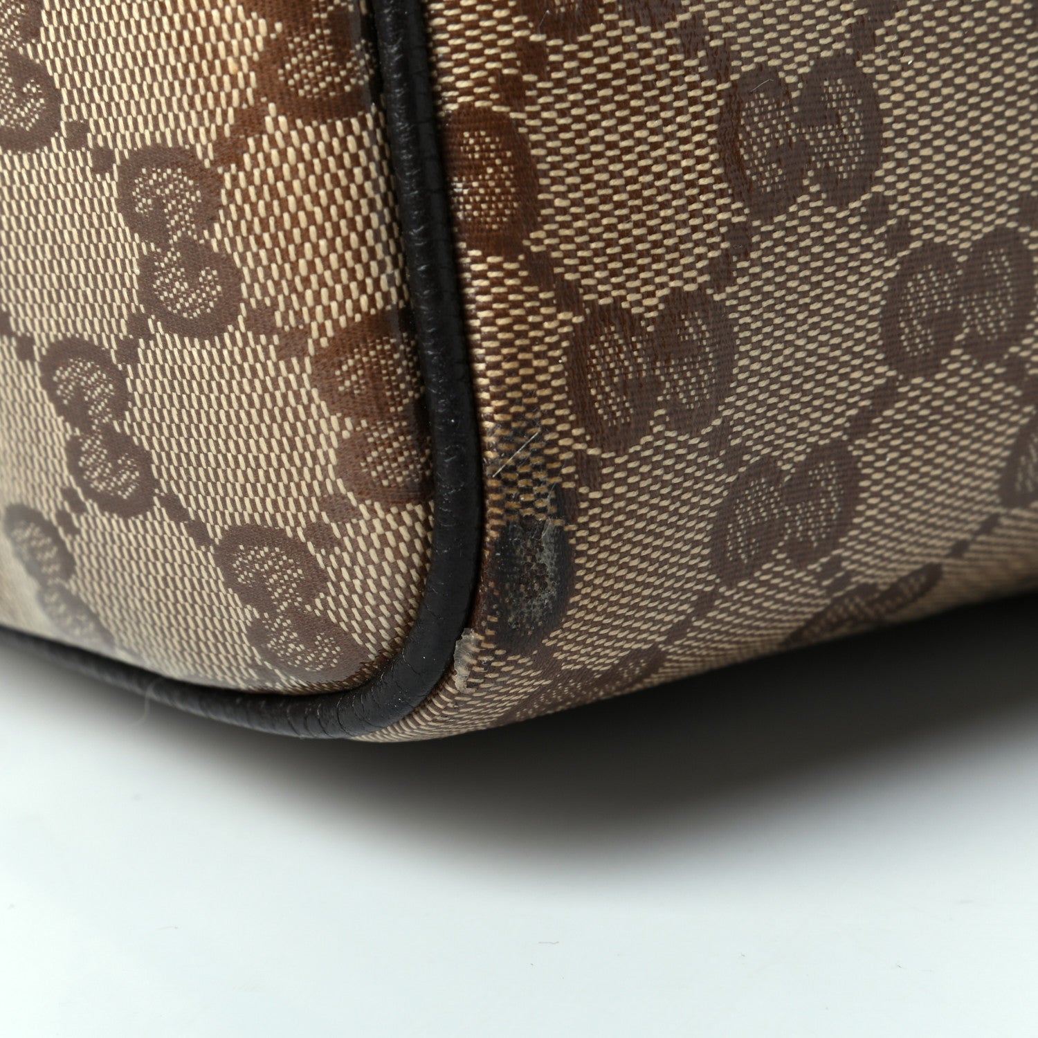Gucci Crystal Monogram Medium Joy Boston Dark Brown 7 of 9