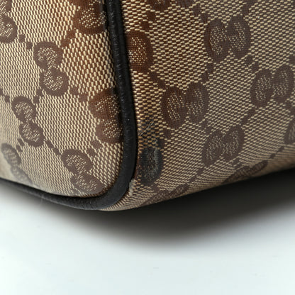 Gucci Crystal Monogram Medium Joy Boston Dark Brown 7 of 9