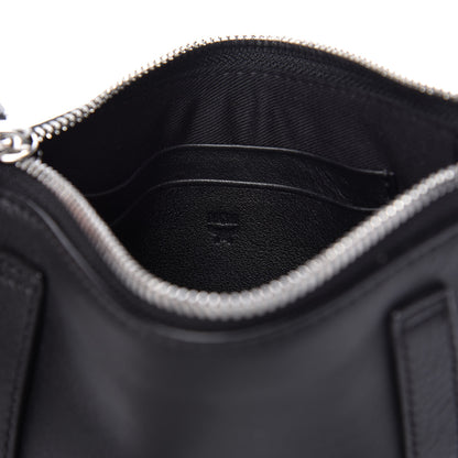 MCM Calfskin Studded Crossbody Black 8 of 9