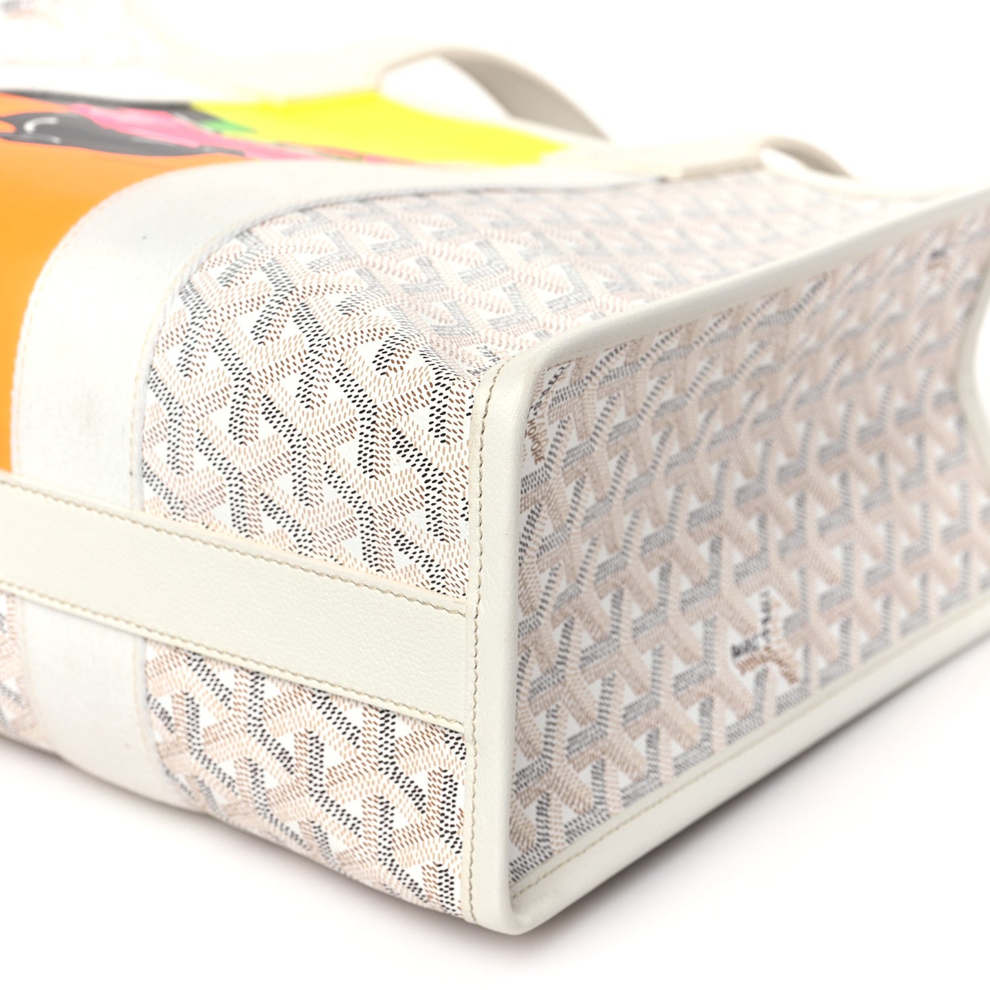 Goyardine Villette Tote White