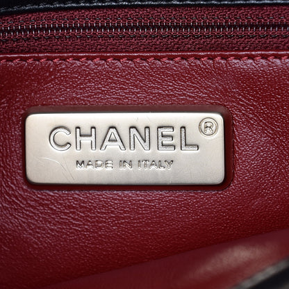 Chanel Lambskin Quilted Medium Westminster Pearl Flap Black 6 of 7