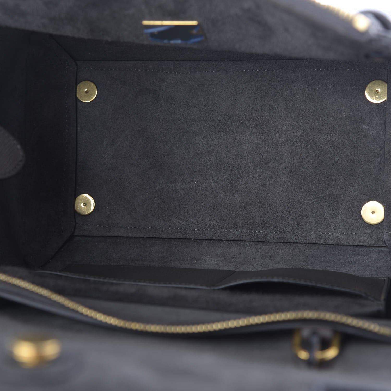 Celine Grained Calfskin Mini Belt Bag Grey 5 of 10