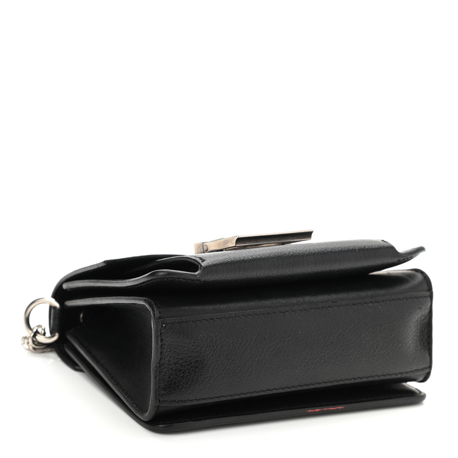 Givenchy Goatskin Mini GV3 Shoulder Bag Black 4 of 9