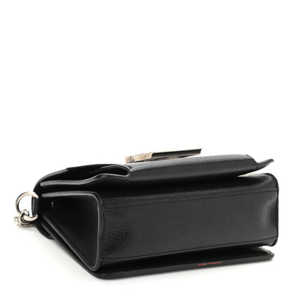 Givenchy Goatskin Mini GV3 Shoulder Bag Black 4 of 9
