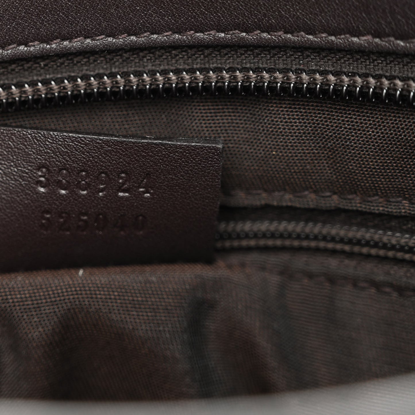 GG Plus Monogram Medium Flat Messenger Bag Dark Brown