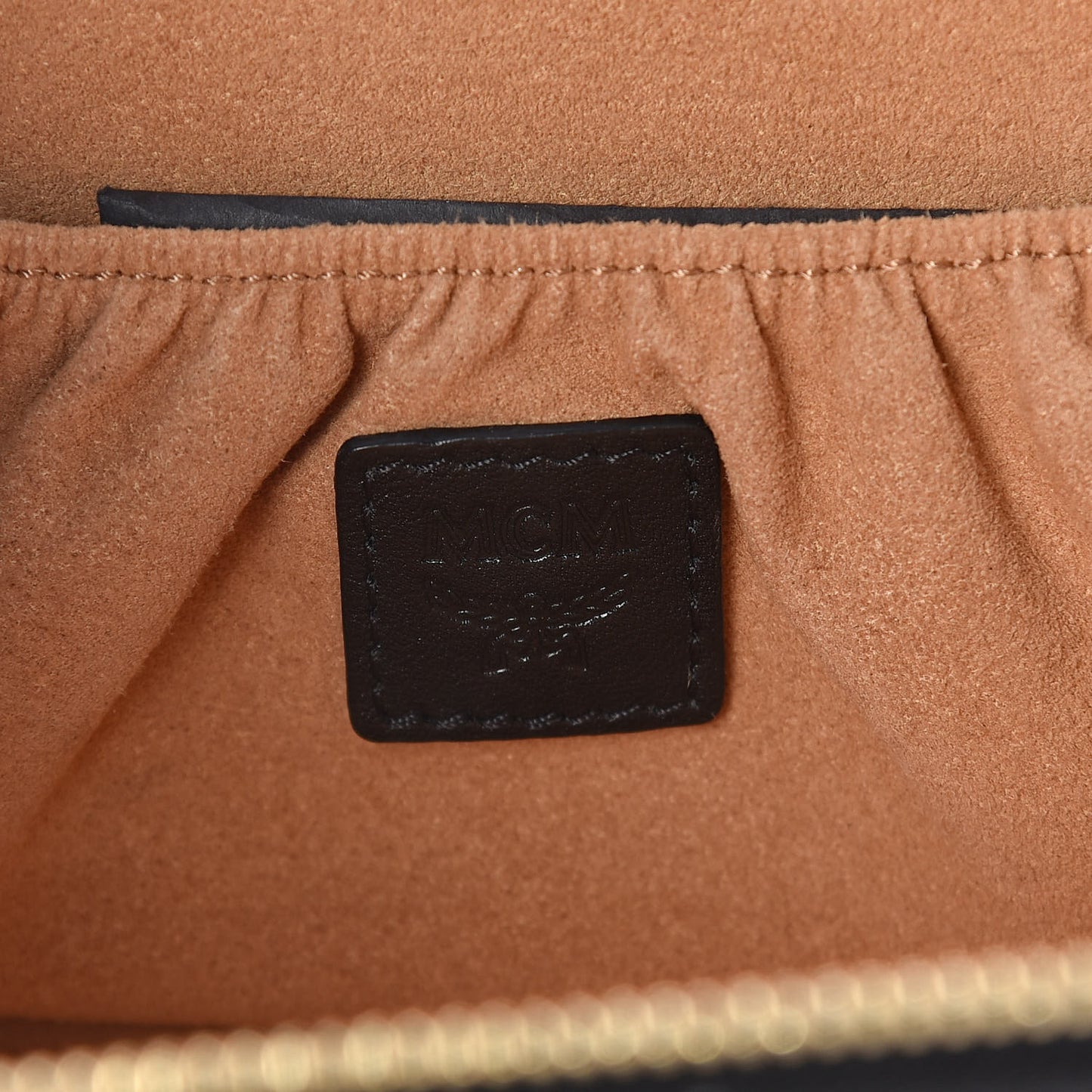Visetos Vanity Case Cognac Black
