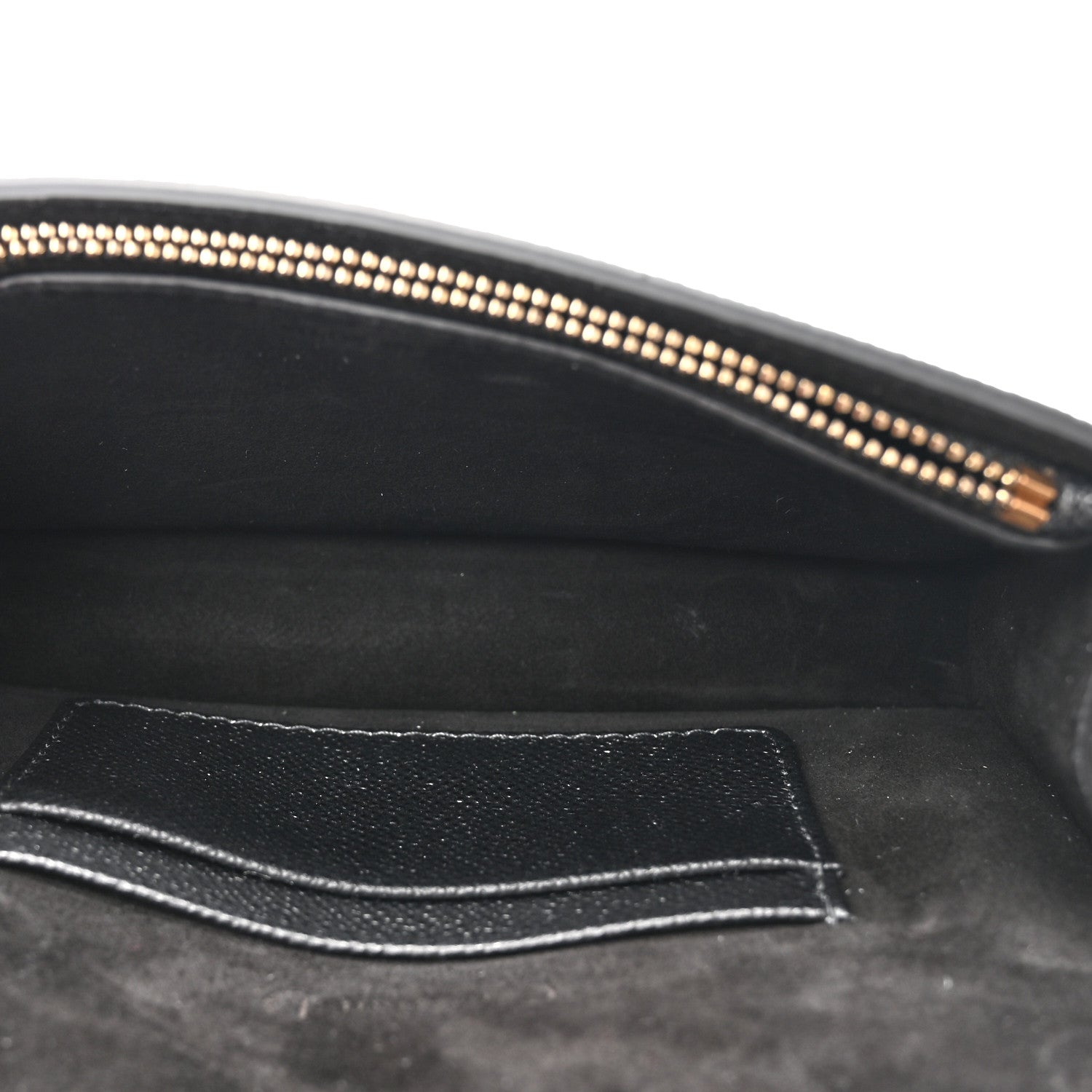 Christian Dior Grained Calfskin Saddle Belt Bag Black 5 of 11
