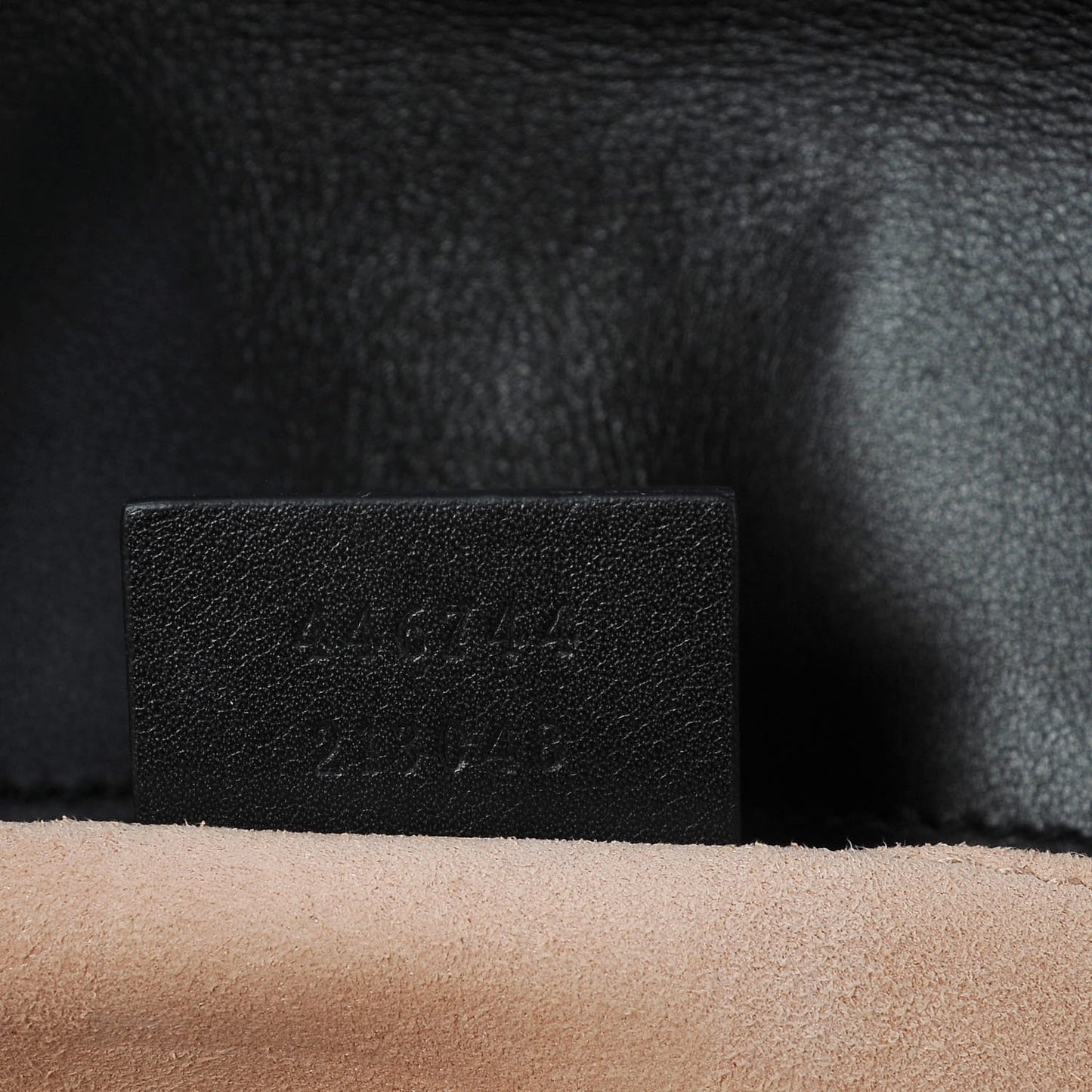 Calfskin Matelasse Mini GG Marmont Shoulder Bag Black