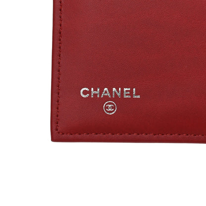 Chanel Caviar Quilted Large Flap Wallet Red 8 of 10