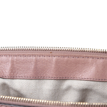 Gucci Guccissima Old Libeccio Medium Sukey Top Handle Bag Dark Cipria 8 of 11