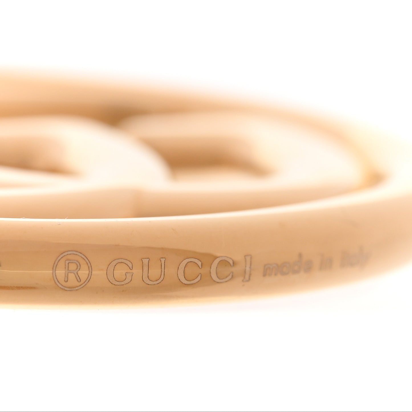 Metal GG Marmont Hoop Earrings Gold