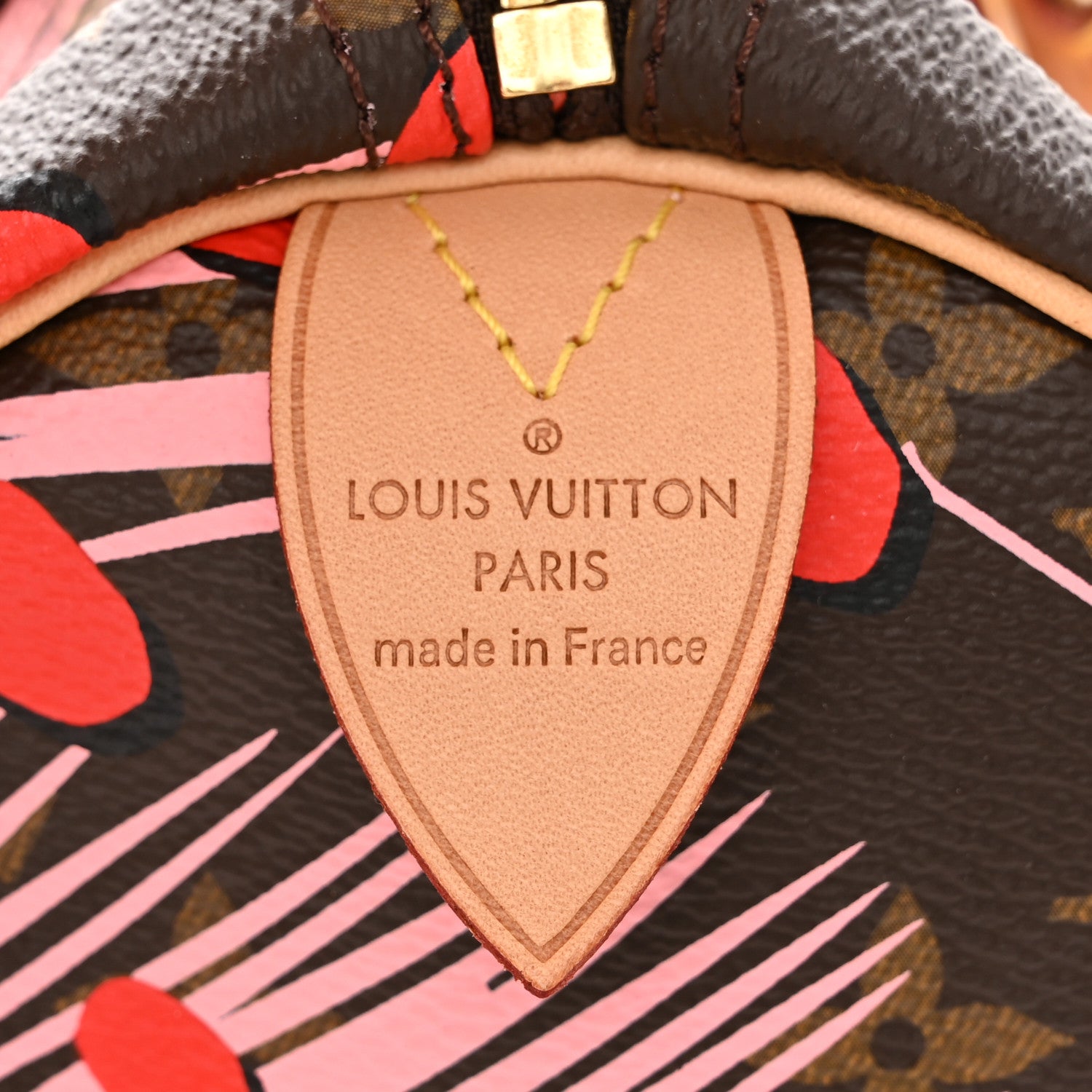 Louis Vuitton Monogram Jungle Dots Speedy 30 Sugar Pink Poppy 6 of 10