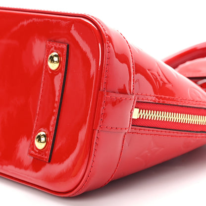 Louis Vuitton Vernis Alma BB Cherry 8 of 8