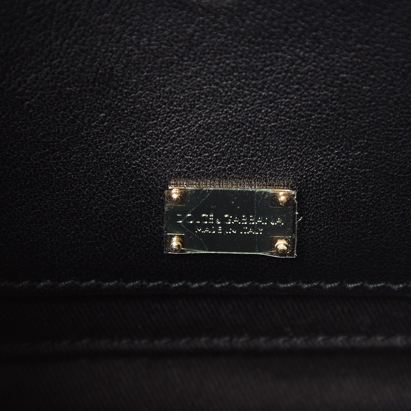 Metallic Python Shoulder Bag Gold