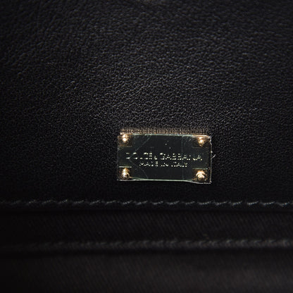 Dolce & Gabbana Metallic Python Shoulder Bag Gold 6 of 6