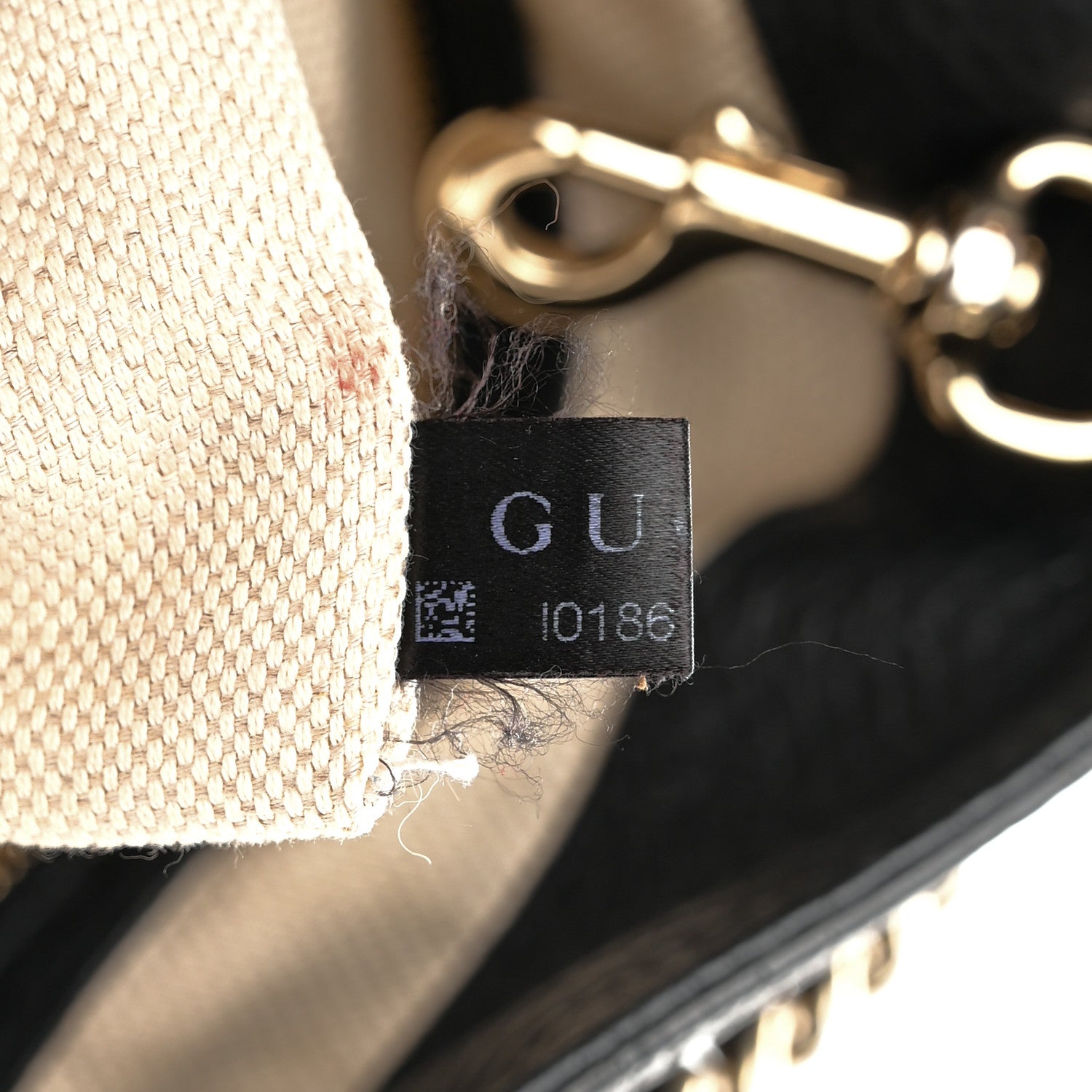 Gucci Pebbled Calfskin Medium Soho Chain Shoulder Bag Black 8 of 15