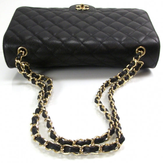 Chanel Caviar Maxi Flap Black 5 of 11